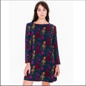 American Apparel loose fit floral dress